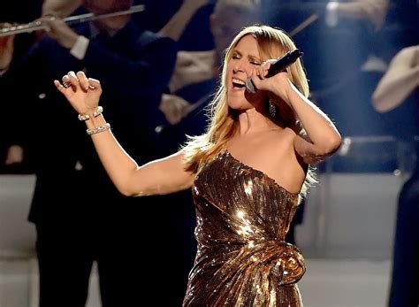 celine dion live performances.